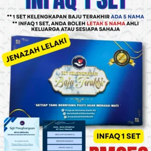INFAQ 1 SET (JENAZAH LELAKI)
